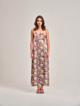 SOTBELLA - Floral A- Line Maxi Dress