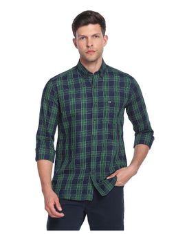 Arrow Sports - Checked Twill Cotton Casual Shirt
