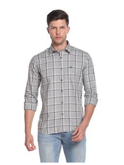 Arrow Sports - Tartan Check Cotton Slim Fit Casual Shirt