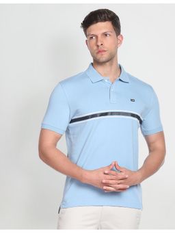 Arrow - Sports Striped Jersey Cotton Polo T-Shirt