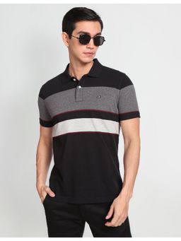 Arrow Sports - Horizontal Colorblock Cotton Polo T-Shirt