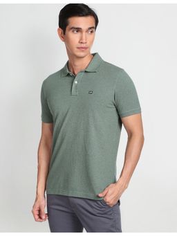 Arrow Sports - Heathered Logo Polo T-Shirt