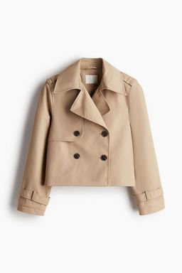 H&M - Women Beige Trench-Look Jacket