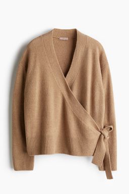 H&M - Women Brown Wrap Cardigan