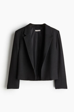 H&M - Women Black Slit-Cuff Blazer