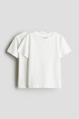 H&M - Boys|Girls 2-Pack Pima Cotton T-Shirts