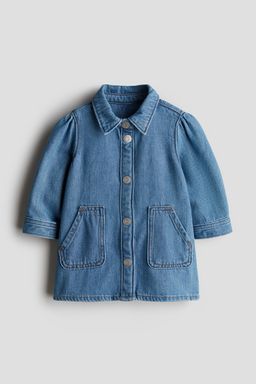 H&M - Girls Blue Denim Shirt Dress