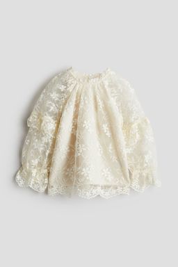 H&M - Girls White Lace Blouse