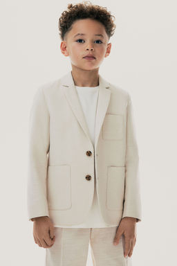 H&M - Boys Beige Cotton Jacket