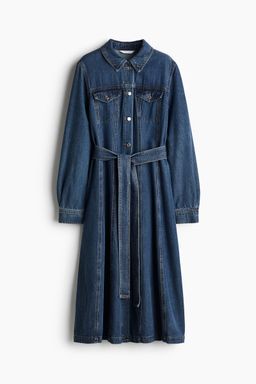H&M - Women Blue Denim Shirt Dress