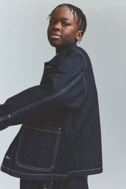 H&M - Boys Blue Denim Overshirt