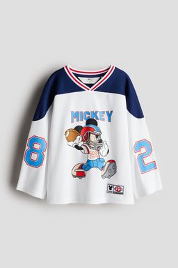 H&M - Boys White Long-Sleeved T-Shirt