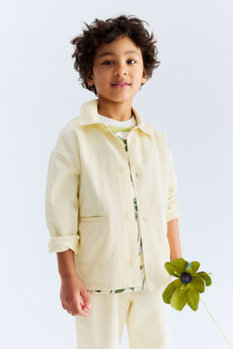 H&M - Boys Yellow Cotton Overshirt