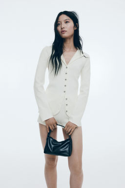 H&M - Women White Fine-Knit Cardigan