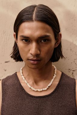 H&M - Men Brown Regular Fit Sheer Vest Top