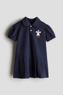 H&M - Girls Blue Pique Tennis Dress