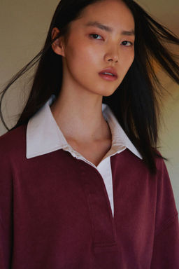 H&M - Women Red Polo Shirt