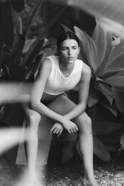 H&M - Women White Twist-Detail Pilates Top