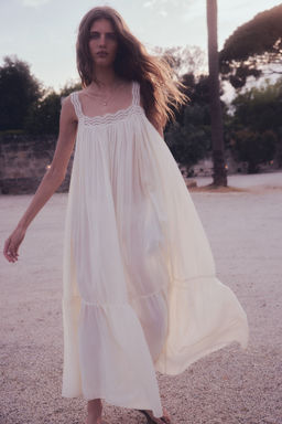 H&M - Women White A-Line Dress