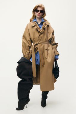 H&M - Women Beige Trench Coat