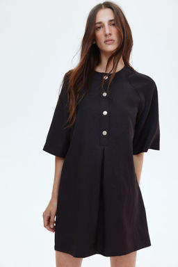 H&M - Women Brown Shift Dress