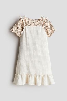 H&M - Girls 2-Piece Top And Dress Set