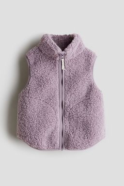 H&M - Boys|Girls Purple Thermolite Windproof Teddy Gilet