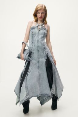 H&M - Women Blue Denim Dress