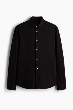 H&M - Men Black Slim Fit Shirt