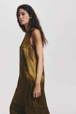 H&M - Women Green Shift Dress