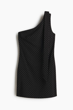 H&M - Women Multi-Color One-Shoulder Dress