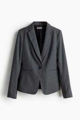 H&M - Women Grey Fitted Jacket