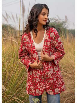 That Romeo - Kalamaki - Hand Block Printed Cotton Blazer