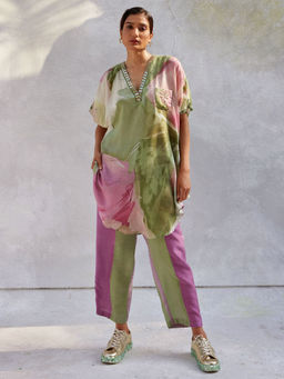 Basil Leaf - Pista Green Co-Ord (Set of 2)