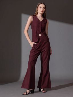 STREET 9 - Burgundy Top with Pant