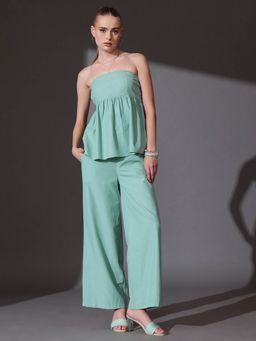 STREET 9 - Women's Green Top with Pant