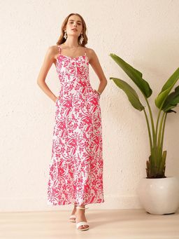 STREET 9 - Pink Floral Dress