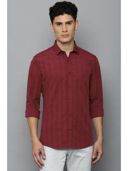 Louis Philippe - Maroon Shirt