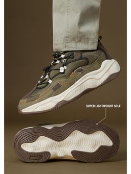 The Souled Store - Drifter Men Green Sneakers