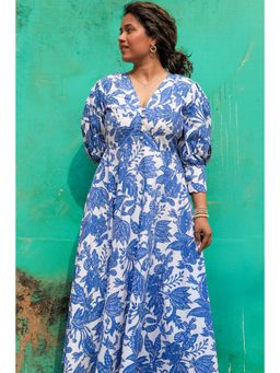 Babhru - Endless Summer Sky Midi Dress