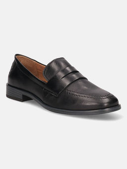 BAGATT - Rosalie Black Womens Leather Loafers