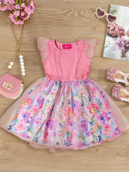 PSPeaches - Pink Knit Cotton Dress