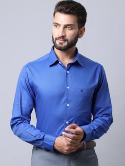 Cantabil - Men Blue Shirt