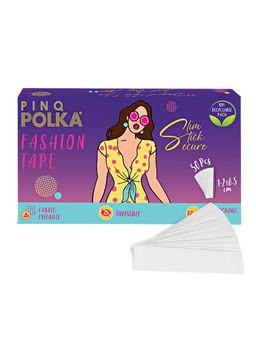 Pinq Polka - Double Sided Invisible Fashion Tape - Secures Skin & Undergarments