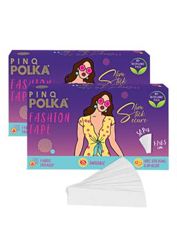 Pinq Polka - Double Sided Invisible Fashion Tape - Secures Skin & Undergarments