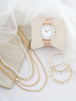 Joker and Witch - Joker & Witch Serene Rose Gold Love Stack (Set of 3)