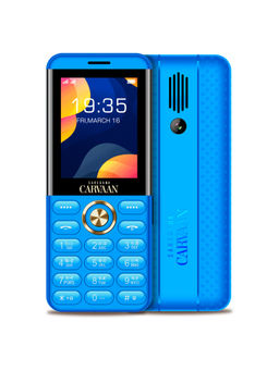 Saregama - Carvaan Hindi Keypad Phone Don M22 with 1000 Pre Loaded Songs Orchid Blue