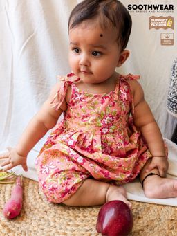 HALEMONS - Multi-Color Floral Comfortable Fit Romper