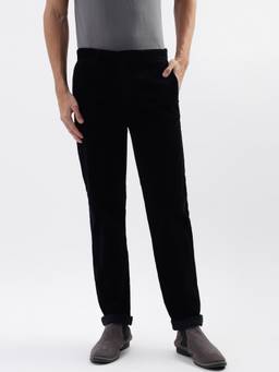 GANT - Men Mid Rise Regular Fit Plain Cotton Trouser
