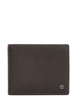 Eske - Sampson Two Fold Wallet For Men,7 Card Holders, Earth Saffiano